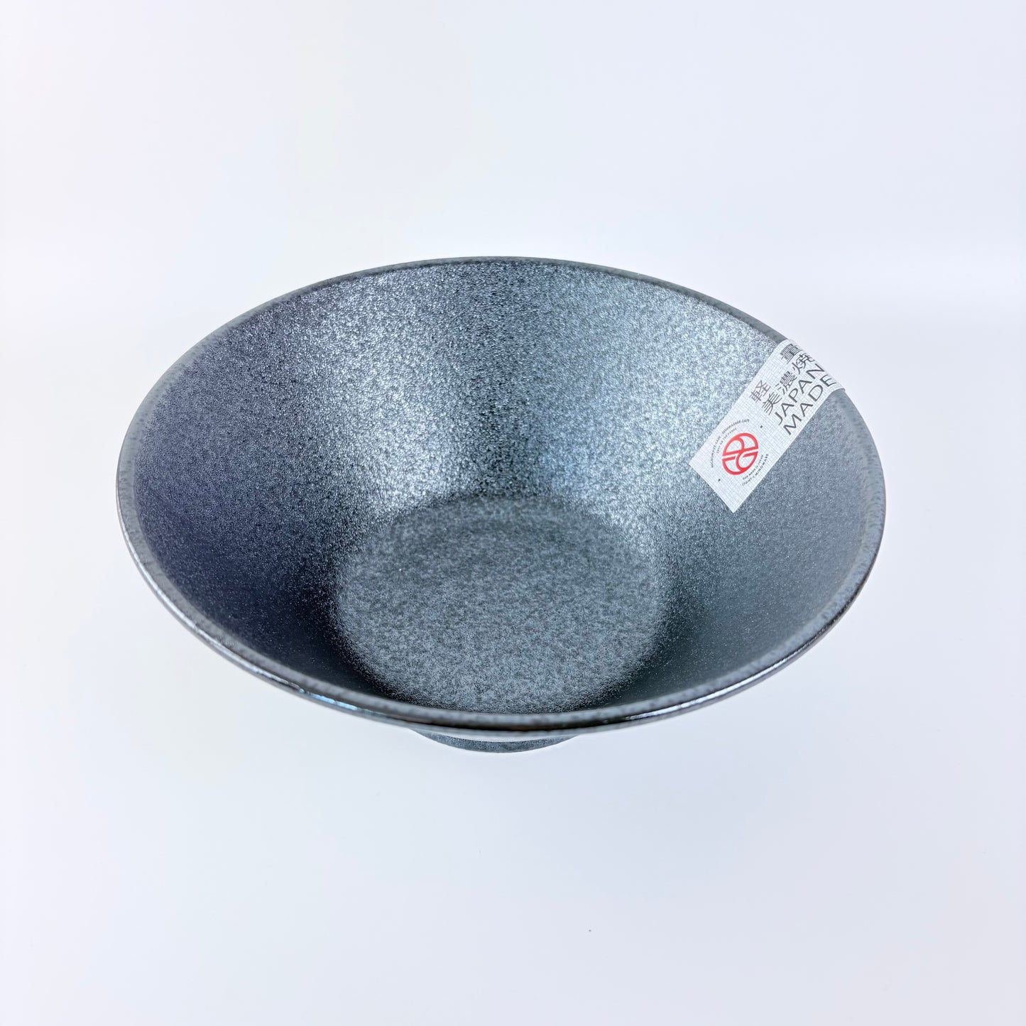 Mino-yaki miska Donburi / Ramen 19,6 cm – černá