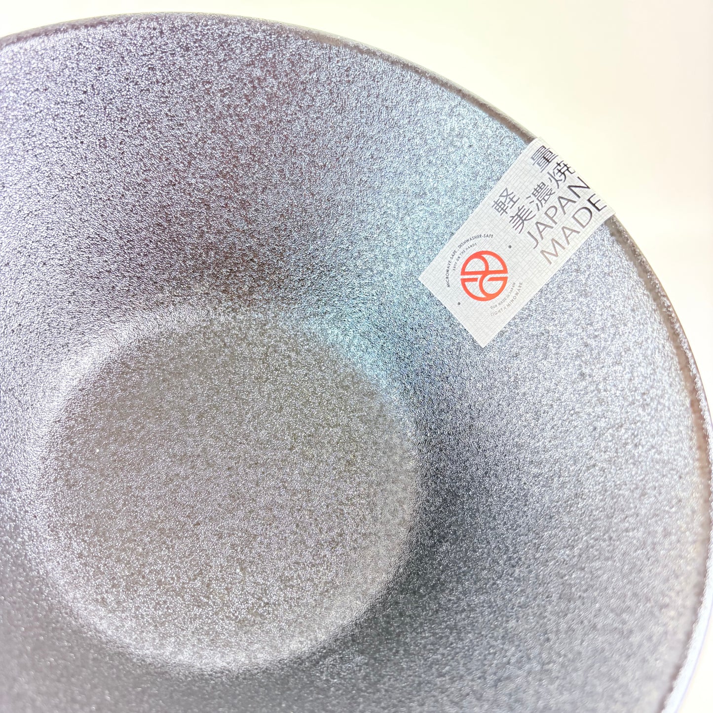 Mino-yaki miska Donburi / Ramen 19,6 cm – černá