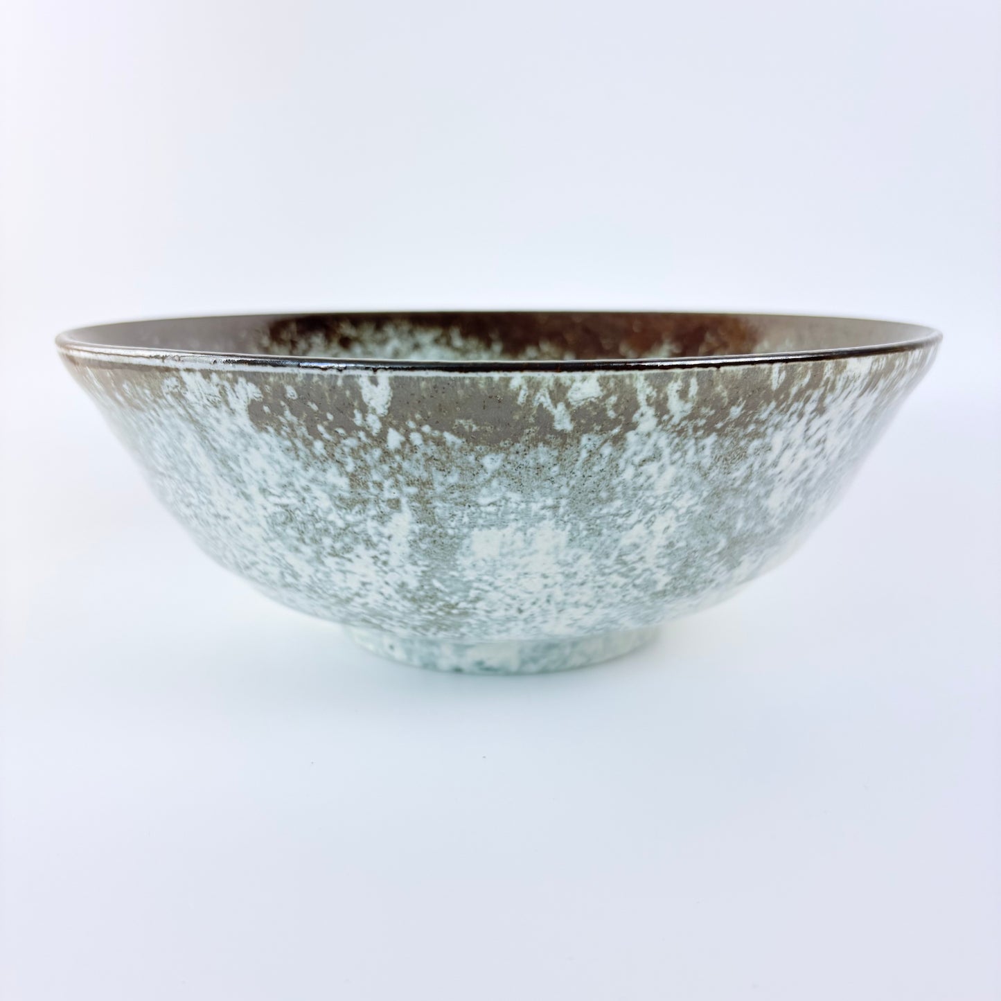Mino-yaki miska Donburi 20,8 cm – světle šedá