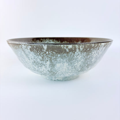 Mino-yaki miska Donburi 20,8 cm – světle šedá