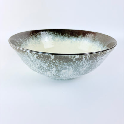 Mino-yaki miska Donburi 20,8 cm – světle šedá