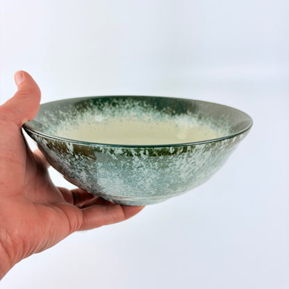 Mino-yaki miska Donburi 20,8 cm – světle šedá