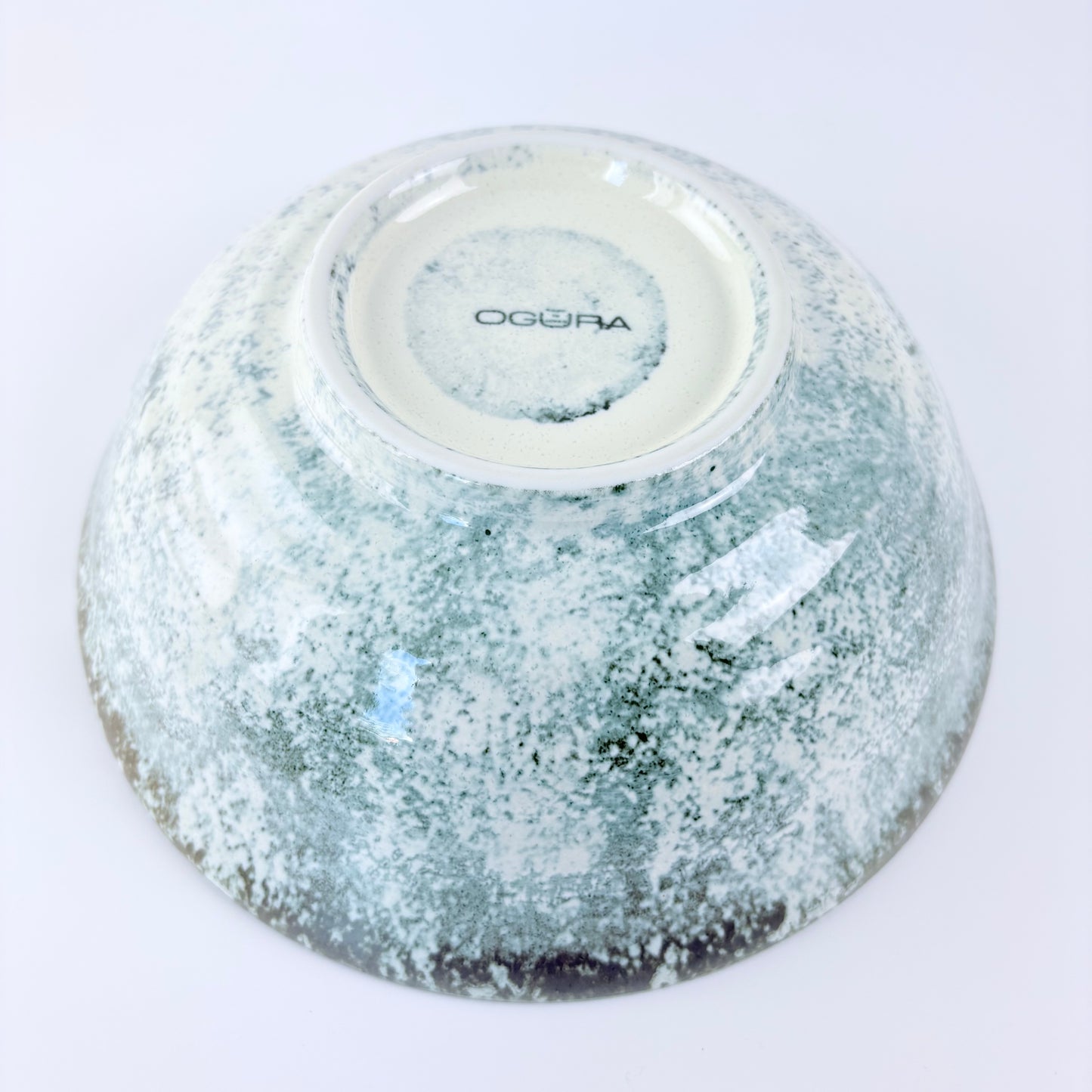 Mino-yaki miska Donburi 20,8 cm – světle šedá