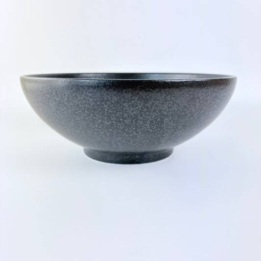 Mino-yaki miska Donburi 21,5 cm – matně černá