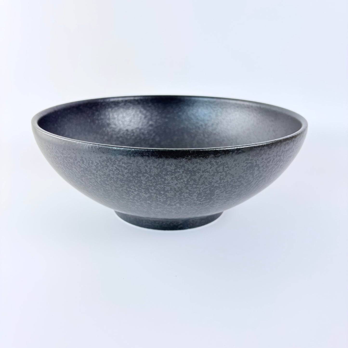 Mino-yaki miska Donburi 21,5 cm – matně černá