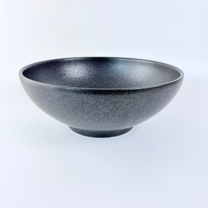 Mino-yaki miska Donburi 21,5 cm – matně černá