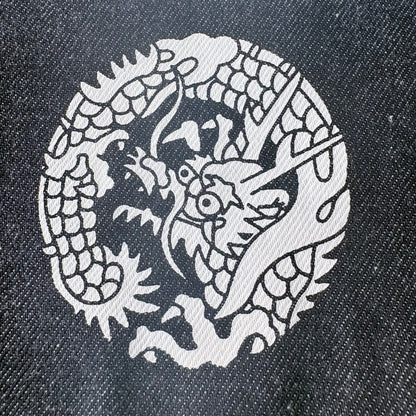 Denimová taštička Kurashiki – Dragon Crest