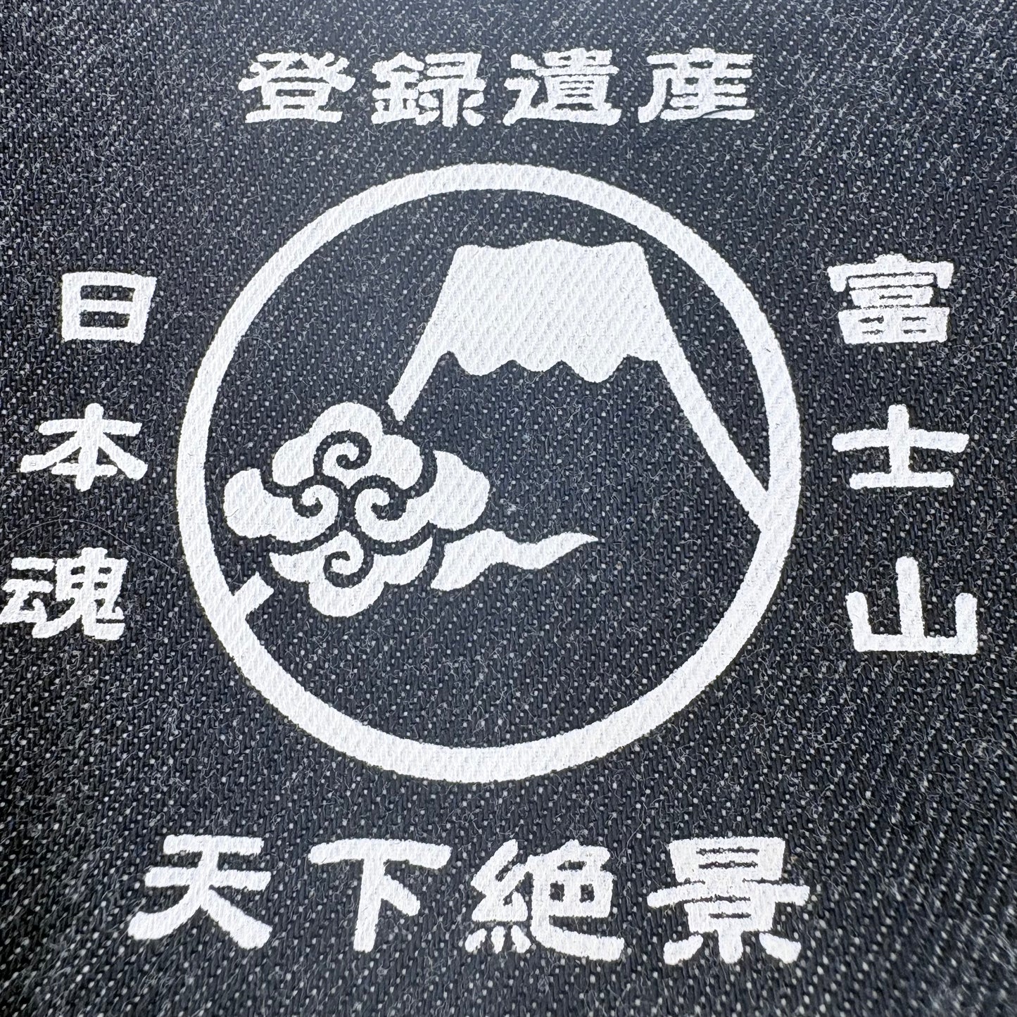Denimová taštička Kurashiki – Fuji Heritage