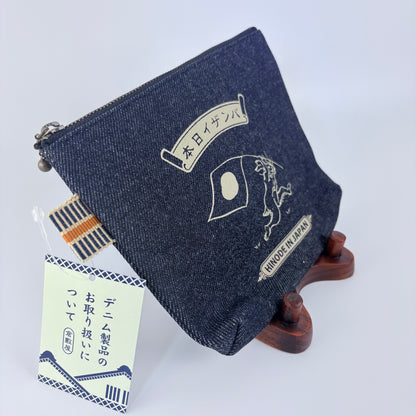 Denimová taštička Kurashiki – Hinode Rabbit