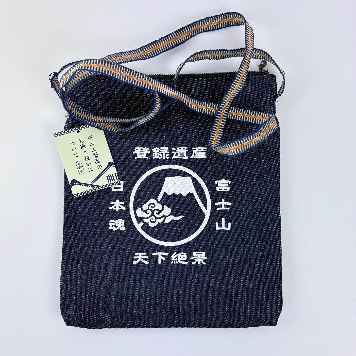 Denimová taška přes rameno Kurashiki – Fuji Heritage