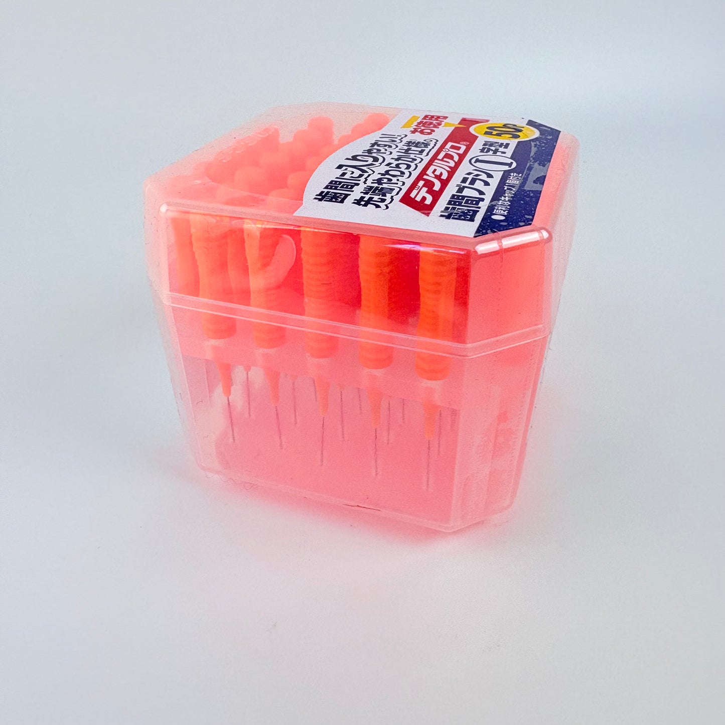 Mezizubní kartáčky DentalPro I-Shaped 50 ks – velikost 3 (S), oranžové