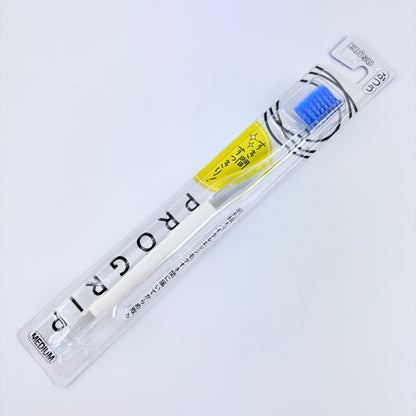 Japonský zubní kartáček Ebisu Pro Grip – střední tvrdost