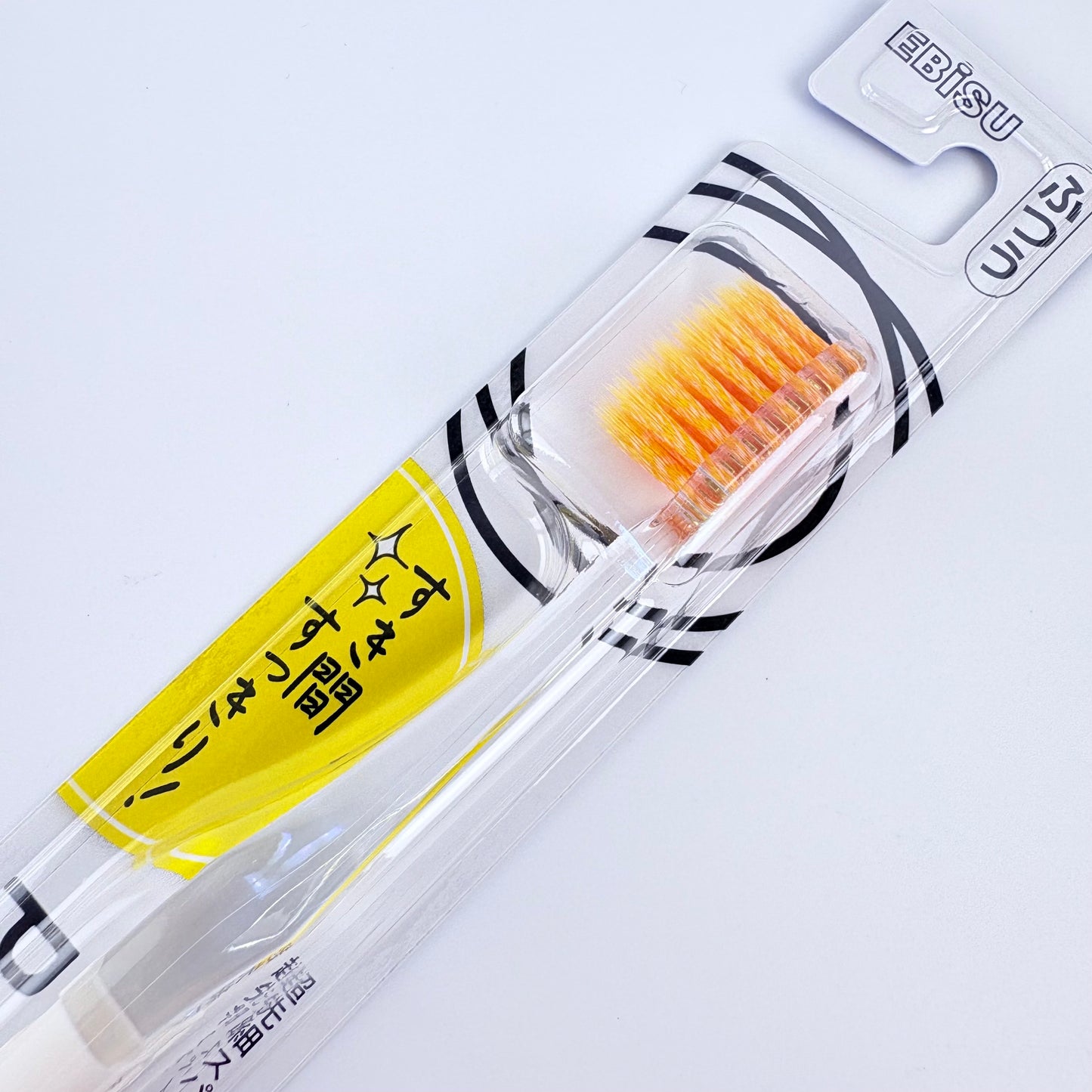 Japonský zubní kartáček Ebisu Pro Grip – střední tvrdost
