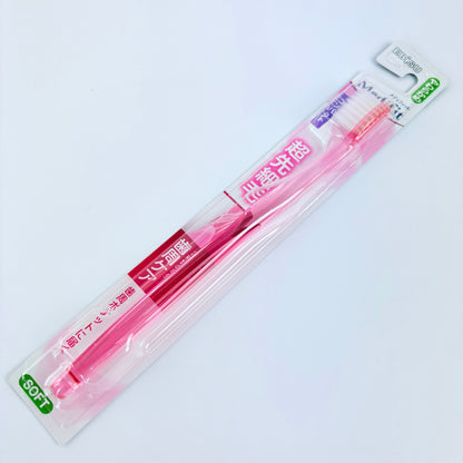 Japonský zubní kartáček Ebisu Medifit Clear – měkký, extra jemná vlákna