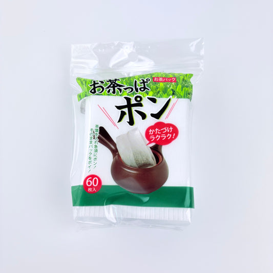Japonské čajové filtry Cotton Labo Ochappapon – 60 ks