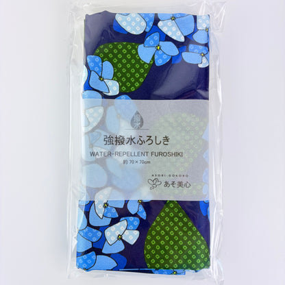 Voděodolné furoshiki Natsu-Shizuku 70 × 70 cm / polyester / Made in Japan – Kyoto