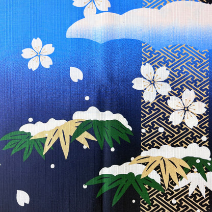 Furoshiki Fuji a čtyři roční období 90 × 90 cm / bavlna / Made in Japan