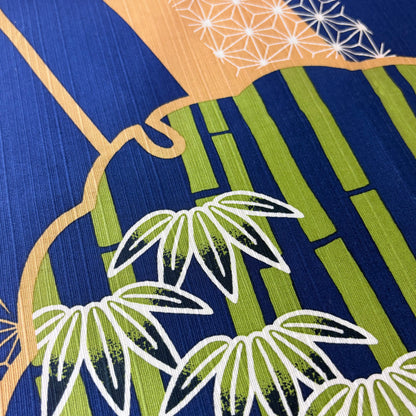 Furoshiki Take Matsu Ume 90 × 90 cm / bavlna / Made in Japan