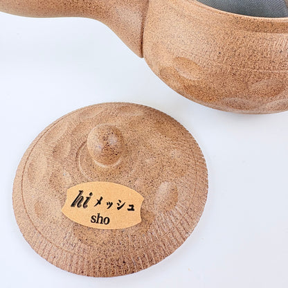 Japonská čajová konvička Tokoname ware Yakishime – přírodní hnědá, 280 ml / Made in Japan
