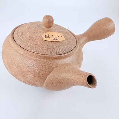 Japonská čajová konvička Tokoname ware Yakishime – přírodní hnědá, 280 ml / Made in Japan