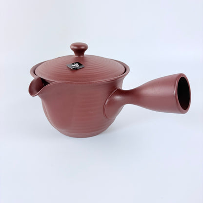 Japonská čajová konvička Tokoname ware Aka – červenohnědá, 380 ml / Made in Japan