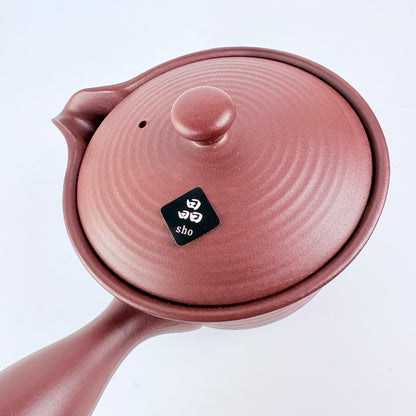 Japonská čajová konvička Tokoname ware Aka – červenohnědá, 380 ml / Made in Japan