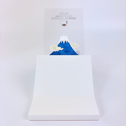 Stojací bloček na vzkazy s motivem Fuji – Made in Japan