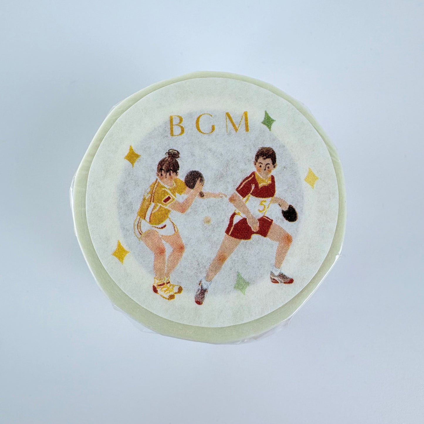 Washi páska BGM – Stolní tenis, 30 mm × 7 m