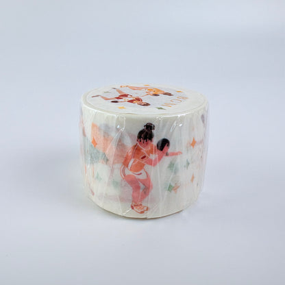 Washi páska BGM – Stolní tenis, 30 mm × 7 m