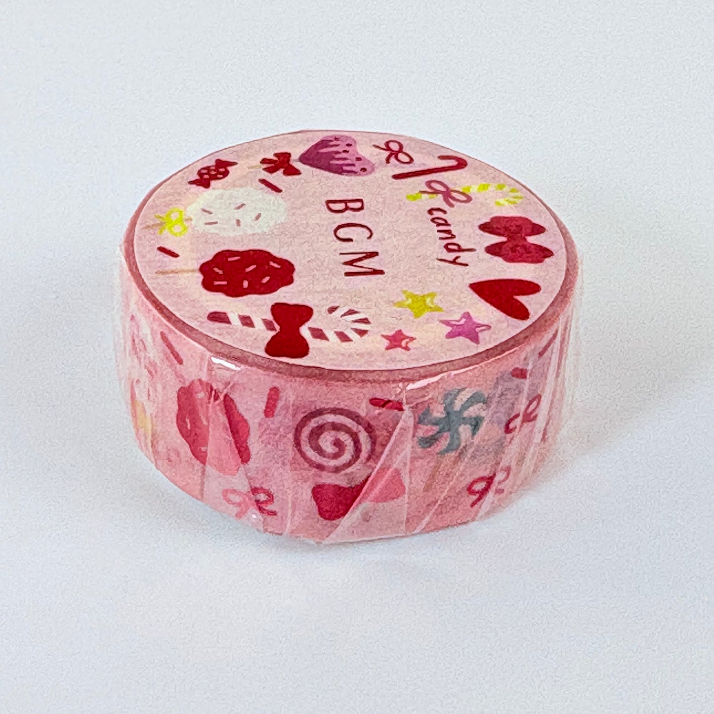 Washi páska BGM – Sladkosti a bonbóny, 15 mm × 7 m