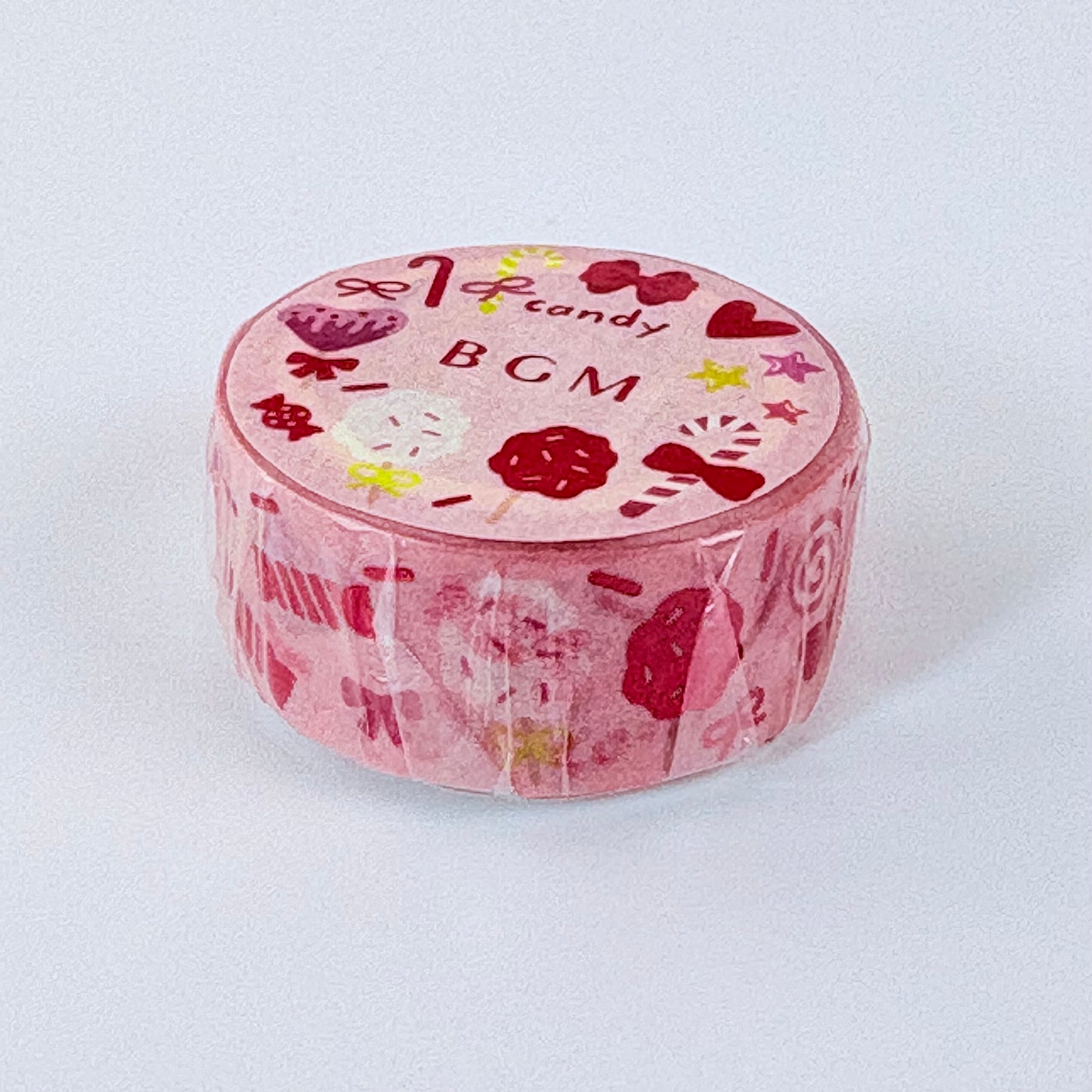 Washi páska BGM – Sladkosti a bonbóny, 15 mm × 7 m