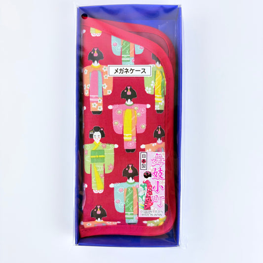 Japonské látkové pouzdro na brýle Maiko – 100% bavlna, Made in Japan