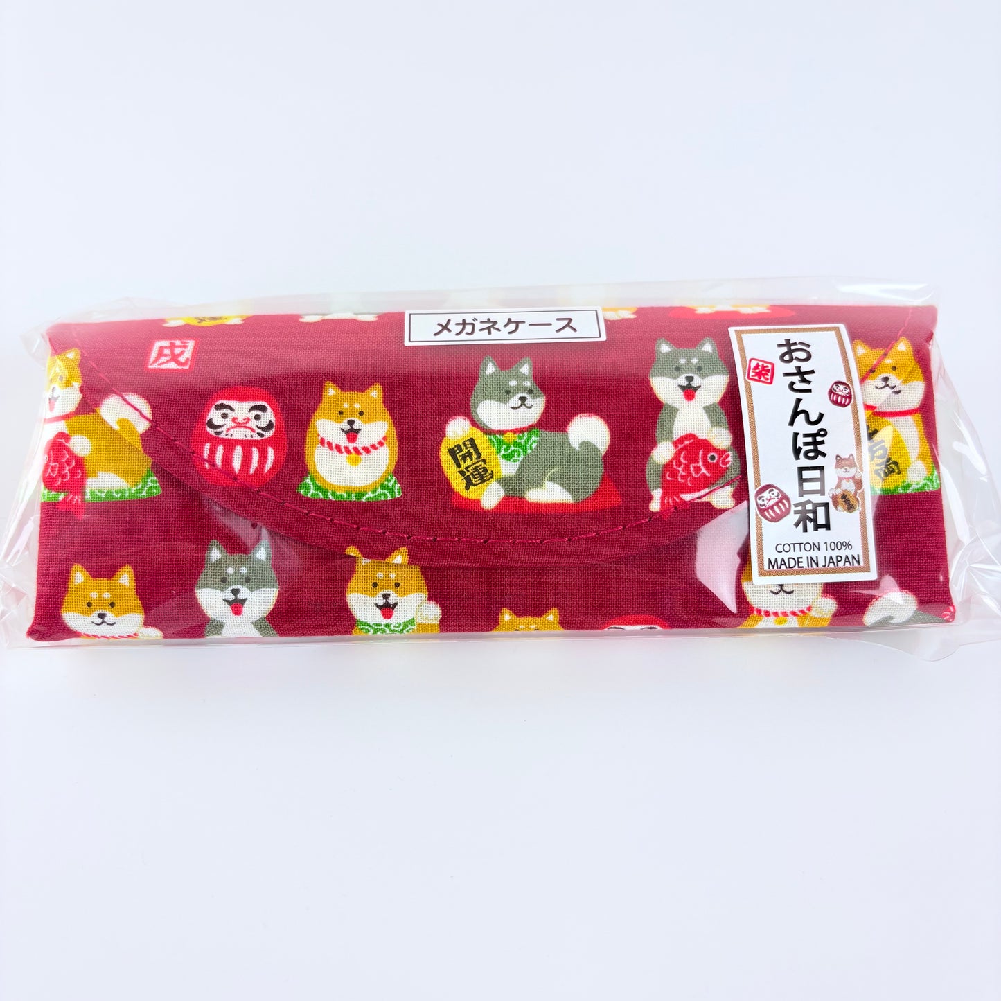 Japonské pevné pouzdro na brýle Shiba Inu – 3 varianty, Made in Japan