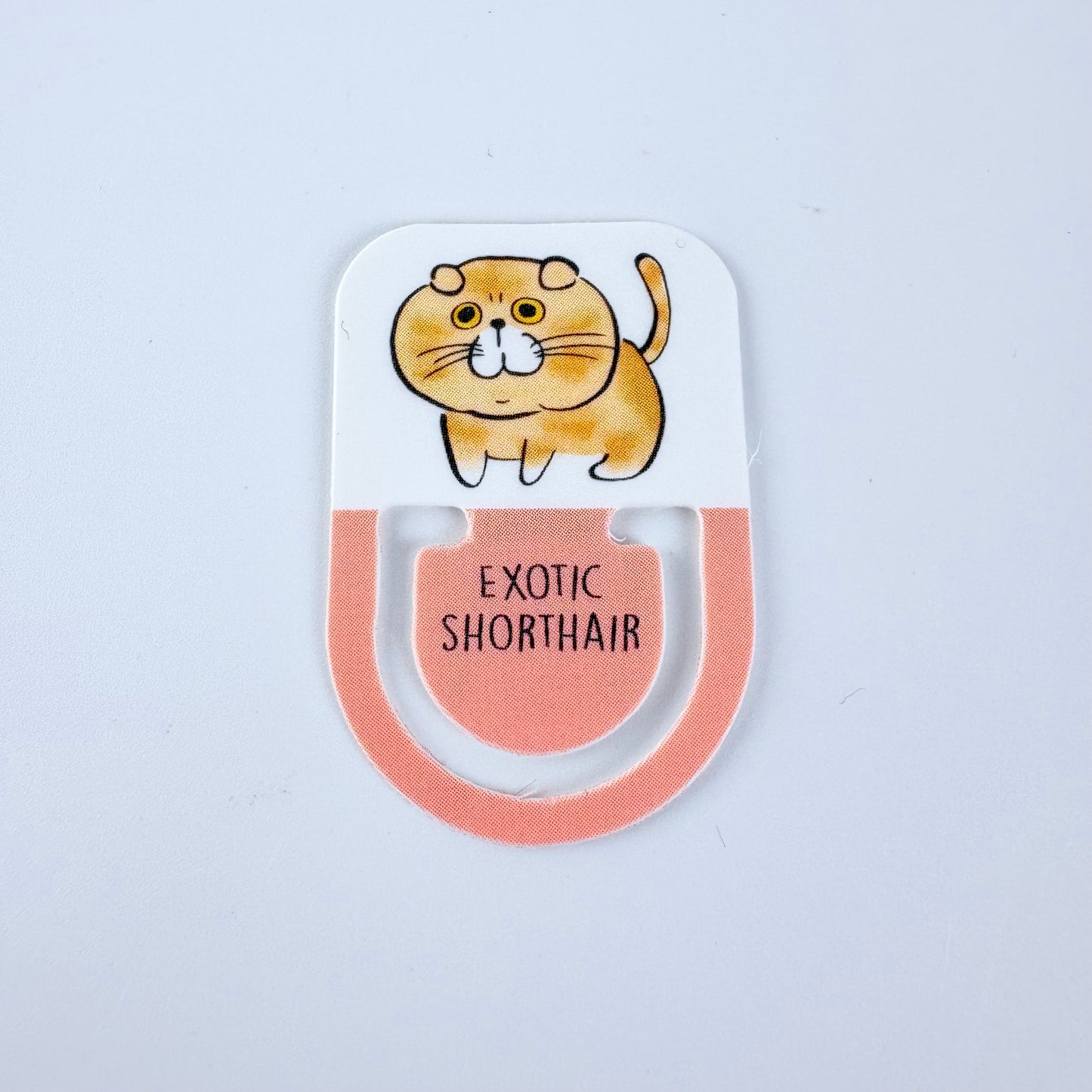 Japonské indexové záložky / ploché klipy Nyan-ko – kočky, sada 16 ks, Made in Japan