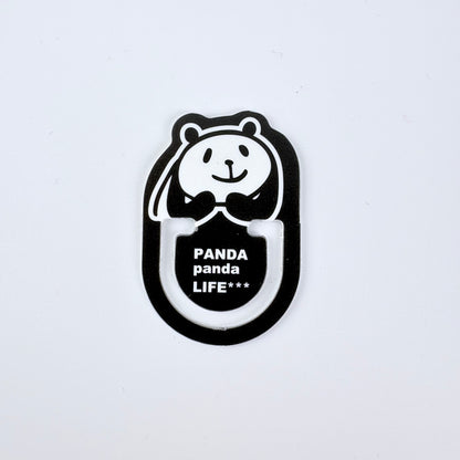 Japonské indexové záložky / ploché klipy Panda – sada 16 ks, Made in Japan