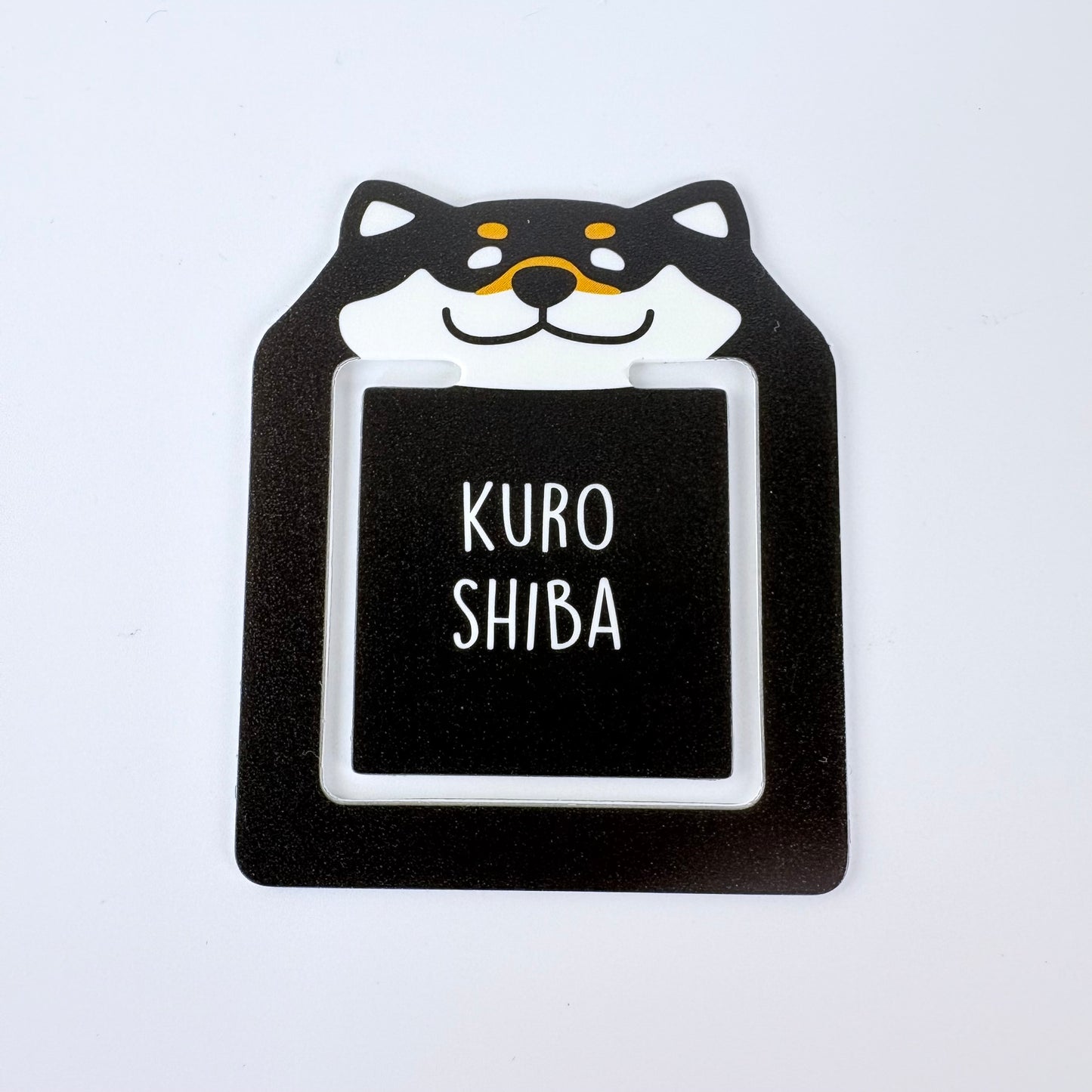 Japonské záložky / ploché klipy Shiba Inu – sada 8 ks, Made in Japan