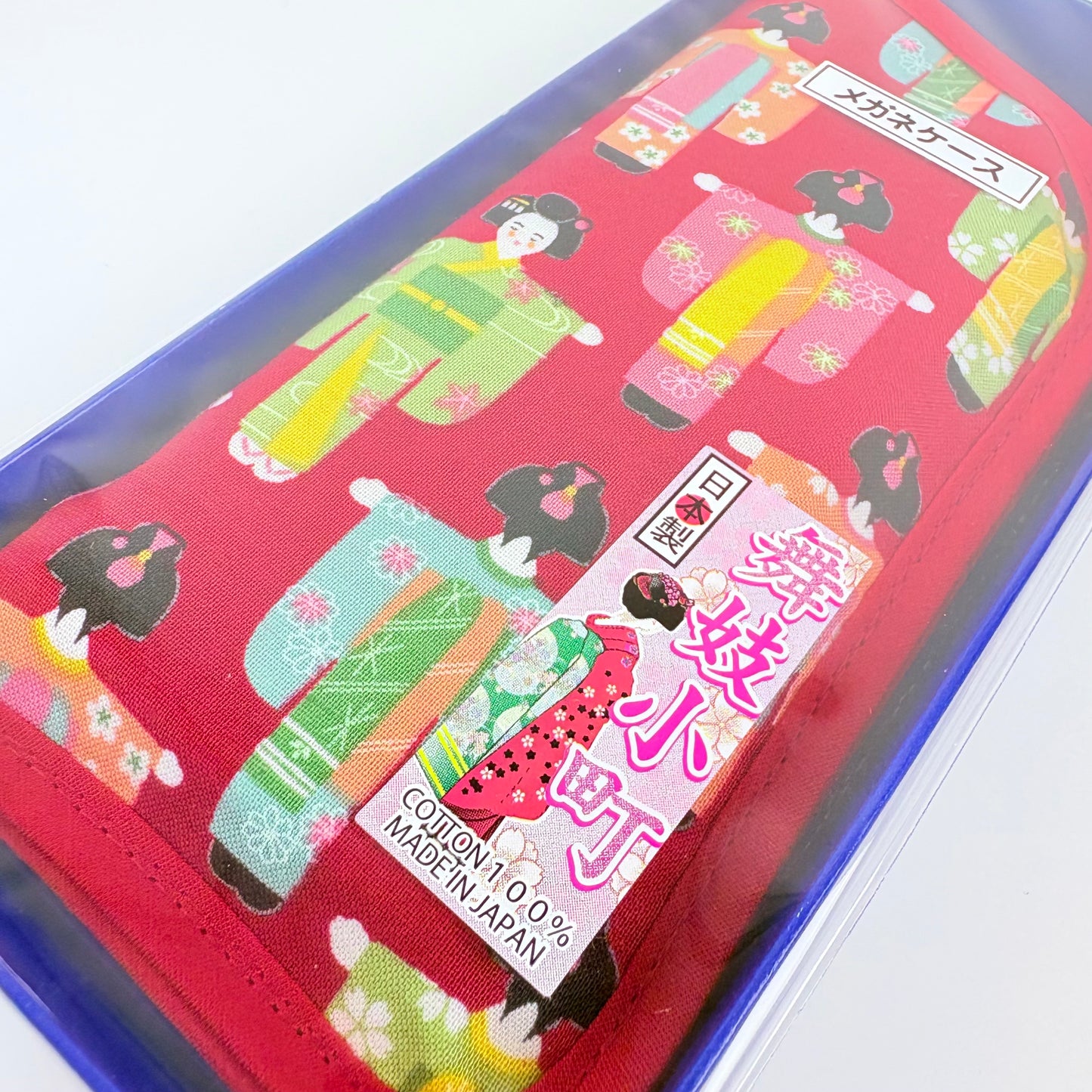 Japonské látkové pouzdro na brýle Maiko – 100% bavlna, Made in Japan
