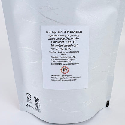 Matcha Starter 100 g + shaker zdarma - Made in Japan