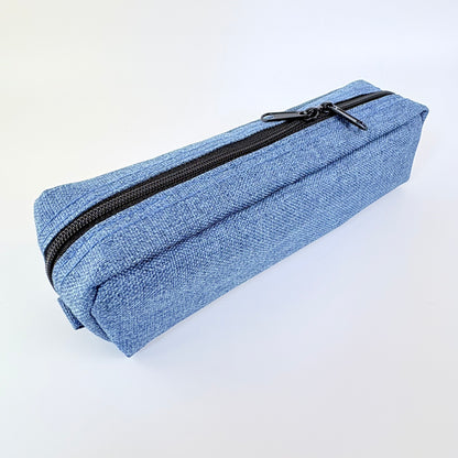 Penál CUBIX / M-PLAN Easy Open Mini – denimové pouzdro, japonský design