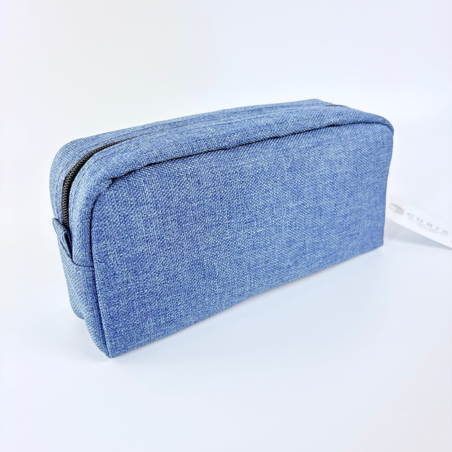 Penál CUBIX / M-PLAN Box Elegant – denimové pouzdro, japonský design