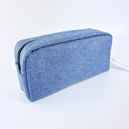 Penál CUBIX / M-PLAN Box Elegant – denimové pouzdro, japonský design