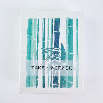 Japonské vonné tyčinky KOUSAIDO Take – bambus, 20 g / Made in Japan