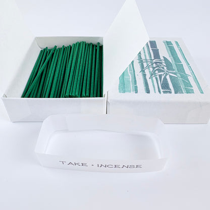 Japonské vonné tyčinky KOUSAIDO Take – bambus, 20 g / Made in Japan