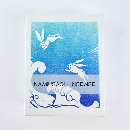 Japanische Räucherstäbchen KOUSAIDO Namiusagi – Yasuragi, 20 g / Made in Japan