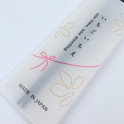Japonské lakované hůlky Ichigo Ichie Sakura Shizuku – černé, 23 cm, vhodné do myčky, Made in Japan