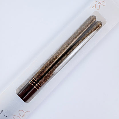Japonské lakované hůlky Ichigo Ichie Kouin – 23 cm, antibakteriální, vhodné do myčky, Made in Japan