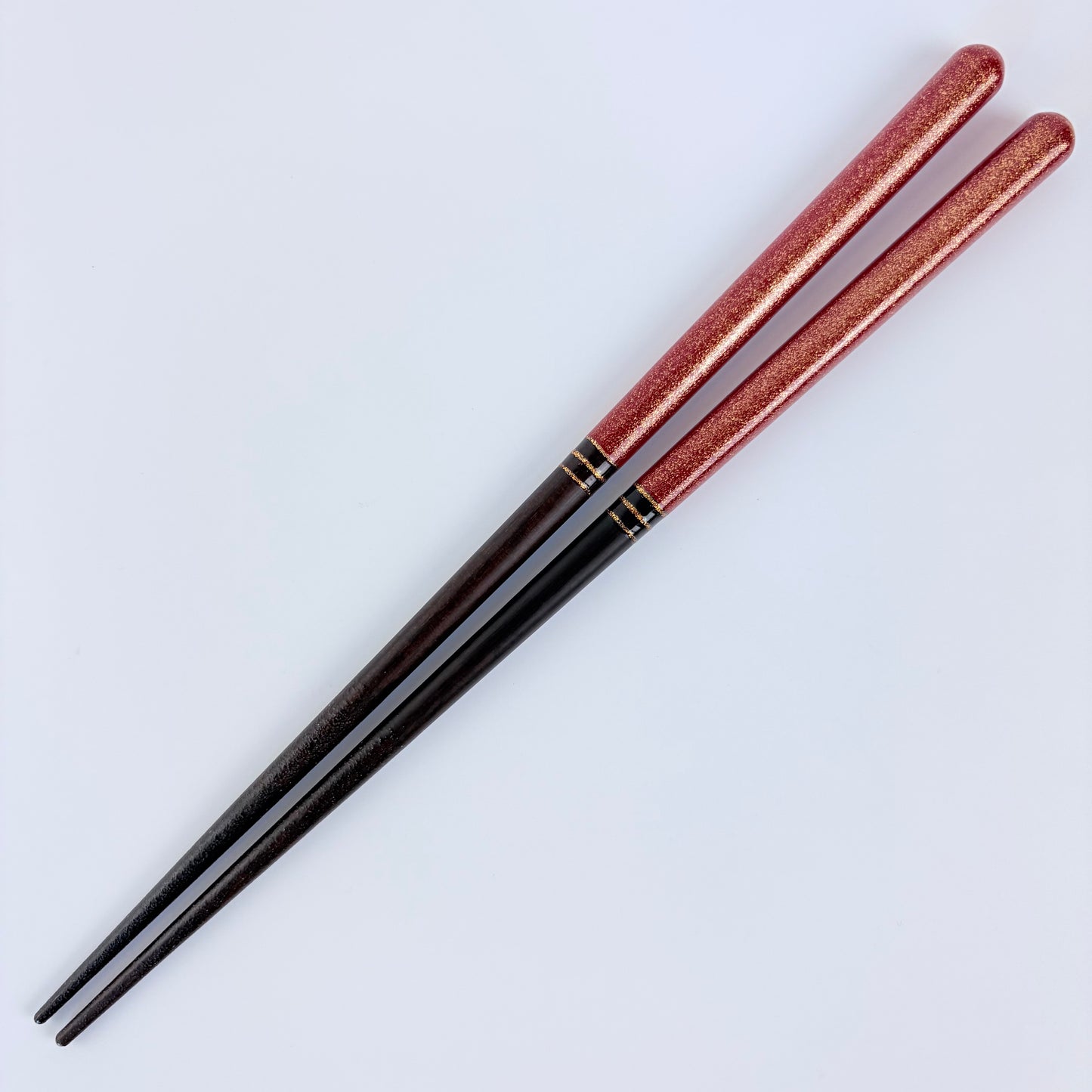 Japonské lakované hůlky Ichigo Ichie Kouin – 21 cm, antibakteriální, vhodné do myčky, Made in Japan