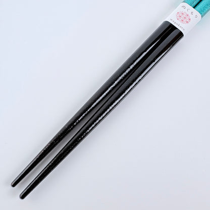 Japonské hůlky Sakura Dayori – modré, 23 cm, vhodné do myčky, Made in Japan