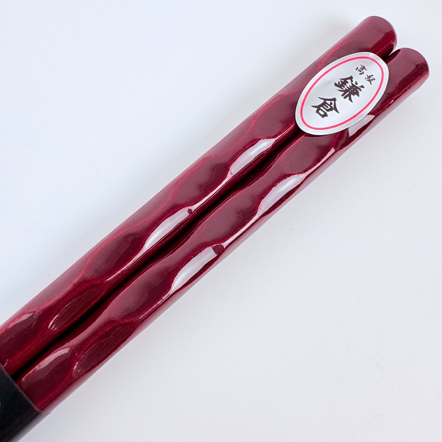 Japonské lakované hůlky Wakasa Nami-Kamakura – 23 cm, vhodné do myčky, Made in Japan