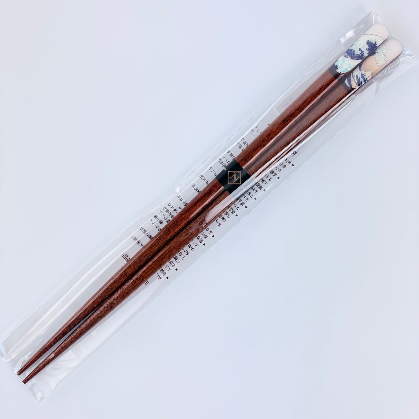 Japonské dřevěné hůlky JAPONESQUE Big Wave – 23 cm, Made in Japan